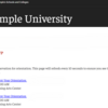 image is the orientation reservation page showing available dates and times for each student.